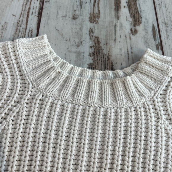 Everlane Textured Cotton Crewneck Sweater - Size XS - Picture 10 of 16
